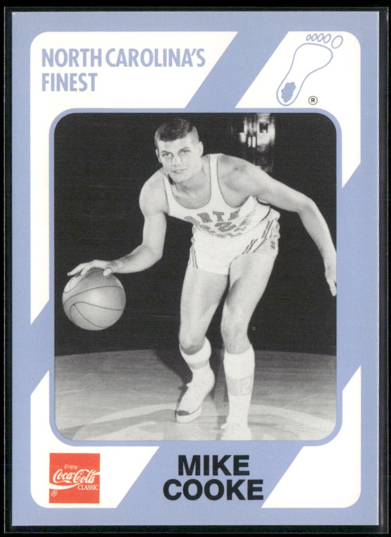 Mike Cooke 1989 Collegiate Collection North Carolina's Finest #181