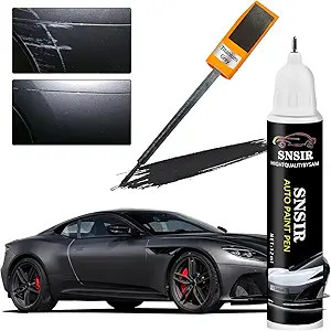Gray Touch Up Paint for Cars, Automotive Scratch Repair Two-In-One Pen, Premium