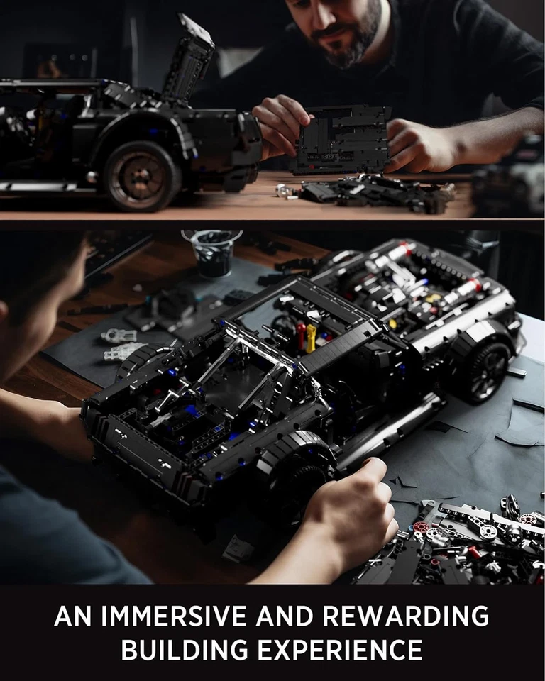 HOONIKEN Technical Auto Sportiva per Adulti, Supercar in Scala 1:8 Modellino Aut - Immagine 4 di 4