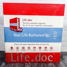 NEW Sealed Life.Doc Organizer and Critical Es...