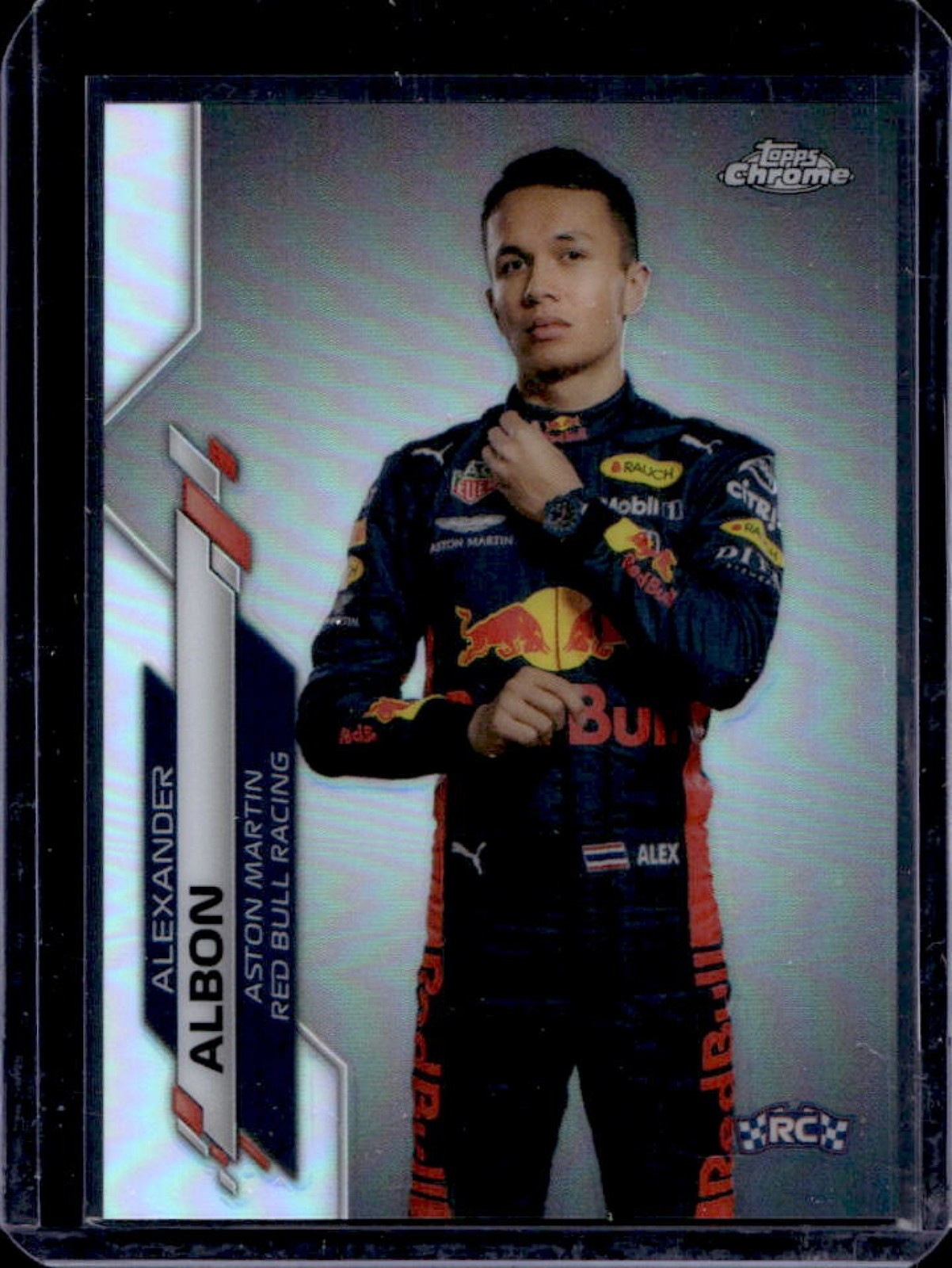 2020 Topps Chrome F1 Alexander Albon Refractor Rookie RC #5