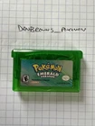 Pokemon Emerald Version (Nintendo GBA, 2005) Authentic - Dry Battery (Saves)