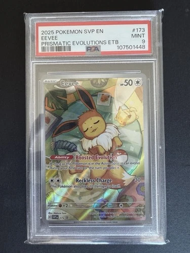 PSA 9 Eevee 173 Sv: Scarlet & Violet Promo Card MINT