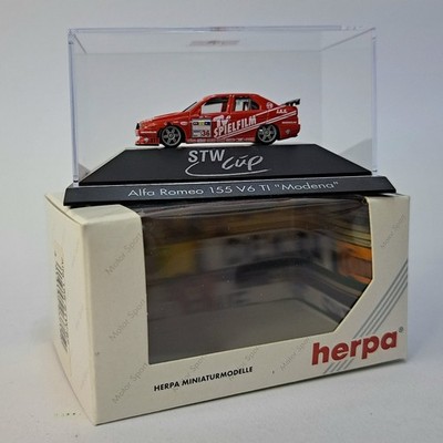 Herpa 1:87, Alfa Romeo 155 V6 Ti, nr.36 Modena, STW Cup, nr.037150, mit OVP.