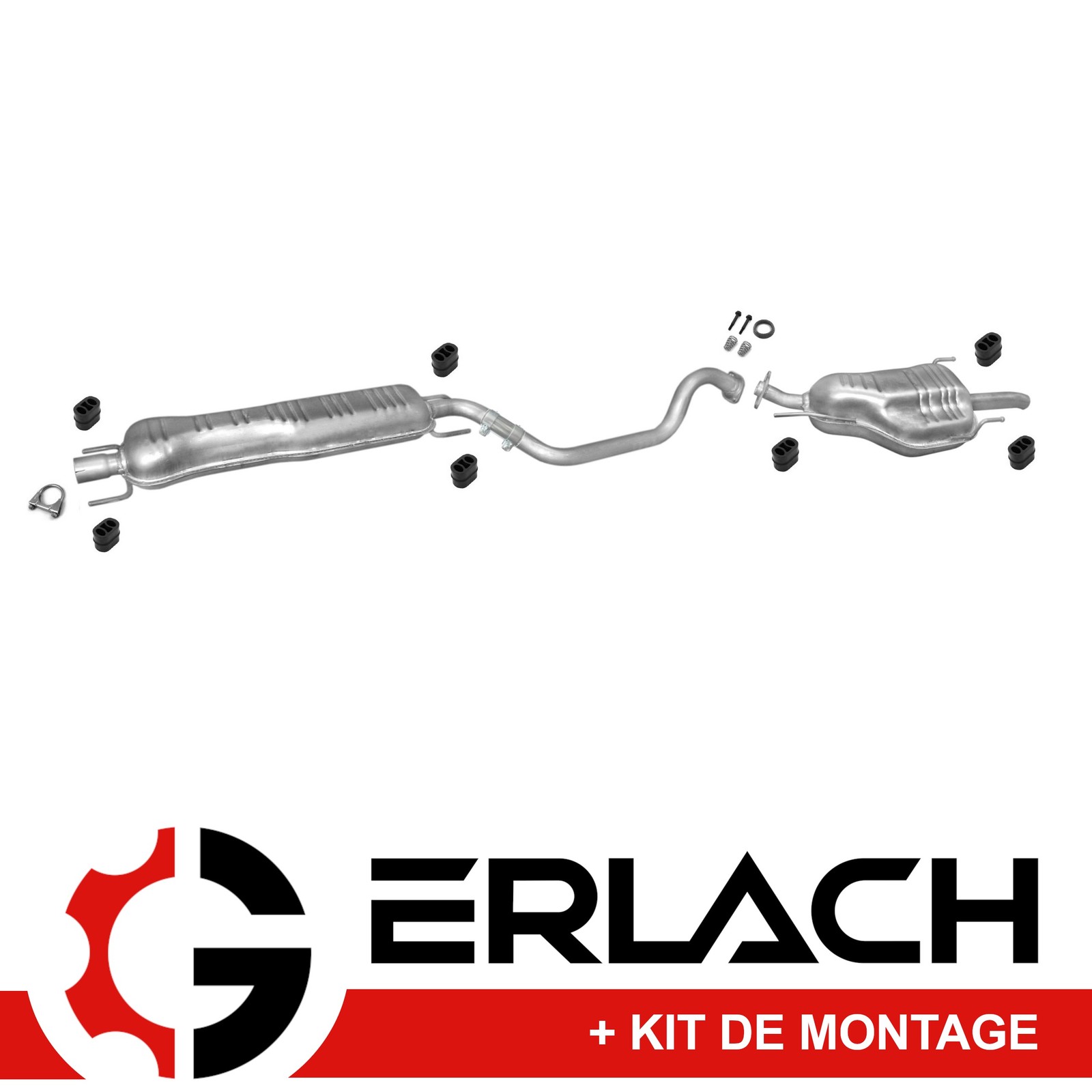 Silencieux echappement Opel Zafira A 2.0 Di DTi 16V pot arriere de rechange reference 1649