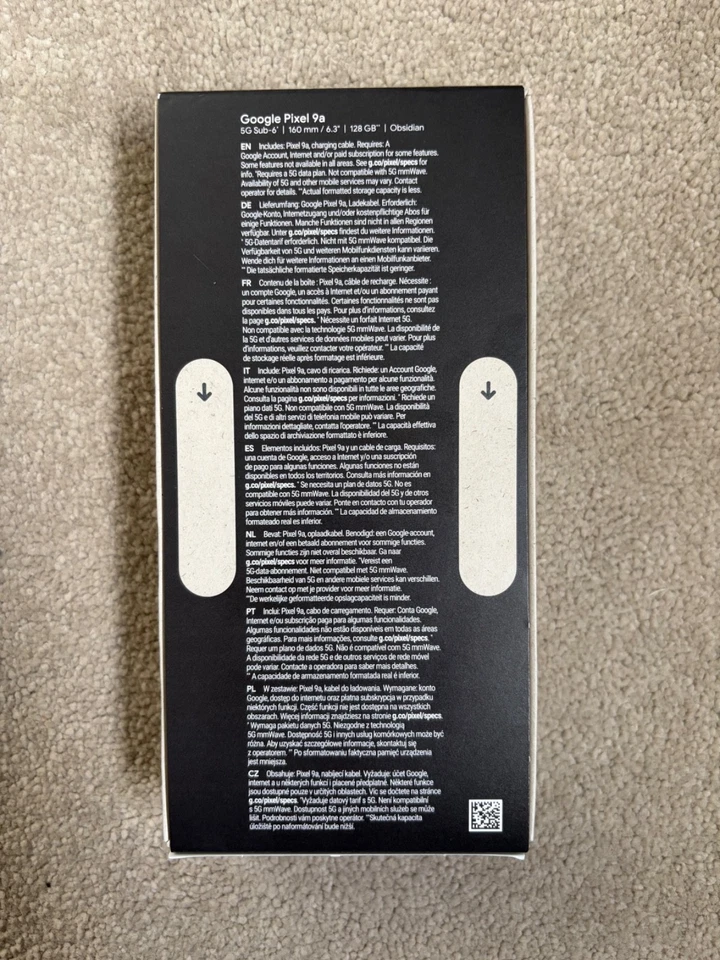 Google Pixel 9a 128GB - Obsidian **BRAND NEW AND SEALED** UK Model RRP £449 - Image 4 of 4