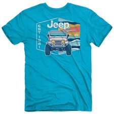 Jeep Wrangler Yj T-shirt Retro Vibe Sizes Xl 2xl Jedco Licensed Apparel Jeep Wrangler Yj T-shirt Retro Vibe Sizes Xl 2xl Jedco Licensed Apparel