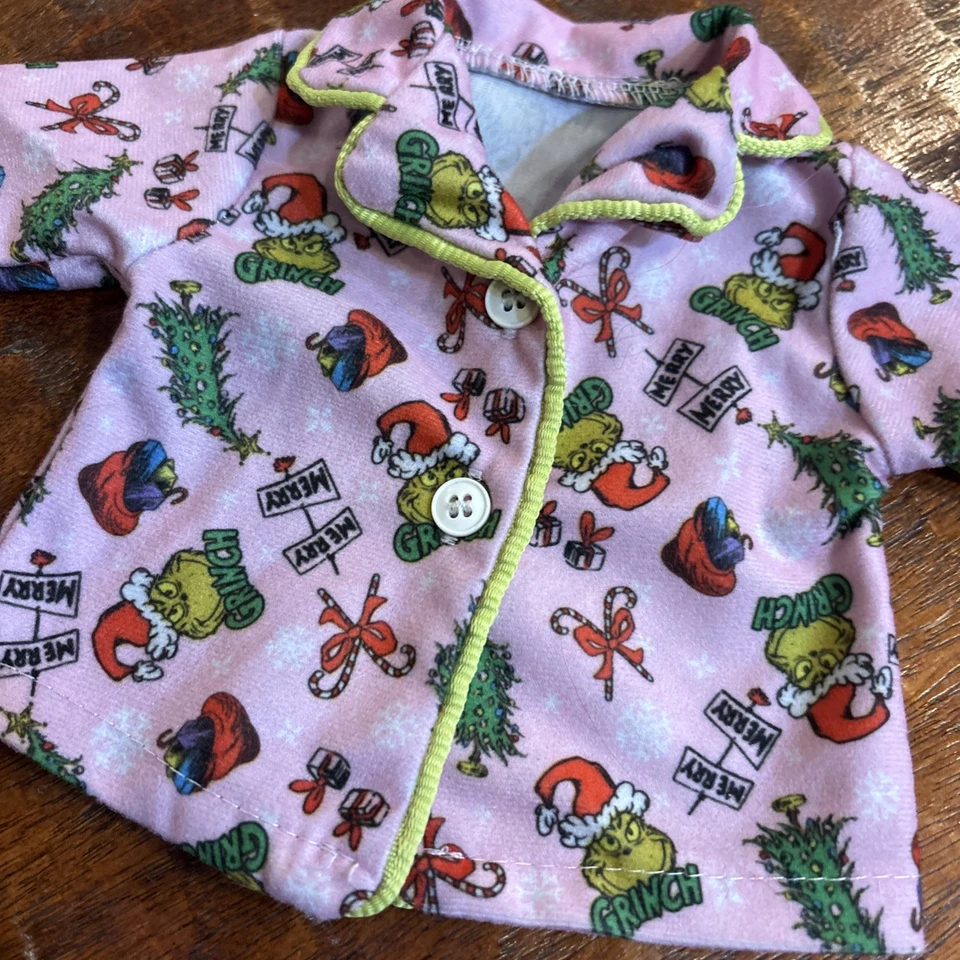 MI VIDA NUESTRA GENERACIÓN CHICA AMERICANA ILY FOREVER MUÑECAS MUÑECA GRINCH PIJAMA TOP Foto 2 de 4