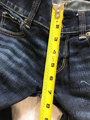 AMERICAN EAGLE~Distressed~Artist~Capri/Cropped Jeans~womens Size 0 Nice! - Picture 8 of 12