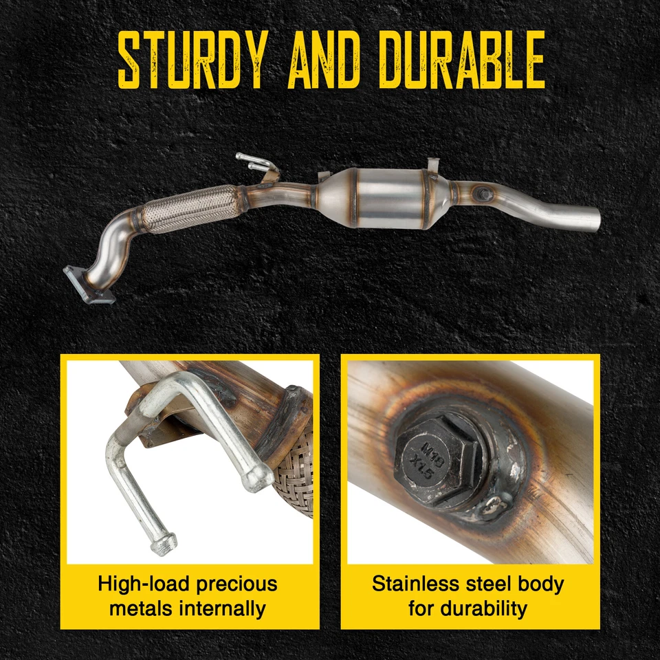 Convertidor catalítico Volkswagen Beetle 2001 2002 2003 2004 2005 2,0 L EPA Foto 2 de 4