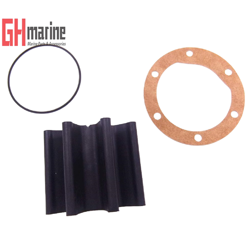 N.E. Ford Engine Flexible Water Pump Impeller 6 cyl Inboard Motors Marine NEW - Foto 5 di 7