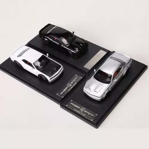 Fine Works FW 1:64 Dodge SRT Hellcat Demon Demon Alloy Car Diecast Model - Picture 3 of 26