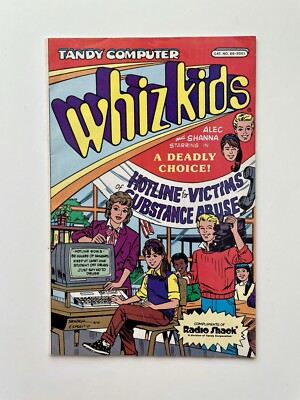 Tandy Computer Whiz Kids #7 (1990) Radio Shack Promo Archie Comics FN