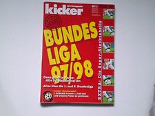 KICKER SONDERHEFT BUNDESLIGA 1997/98 - ohne Stecktabelle