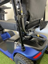 Mobility Scooter Walking Stick Cane Holder Attachment FITS ALL PRIDE COLT MODELS