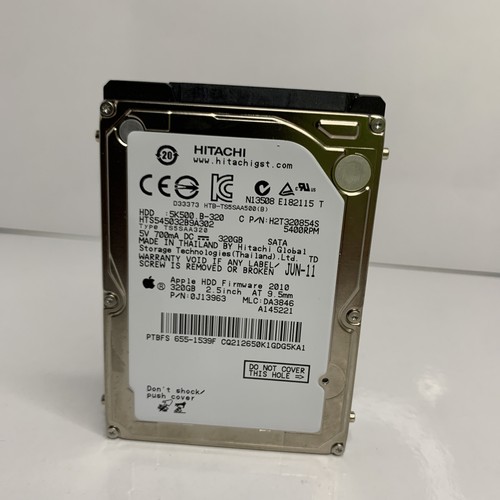 Disque Dur Interne Hitachi 320Go 2.5" SATA Pour Portable – HTS545032B9A302