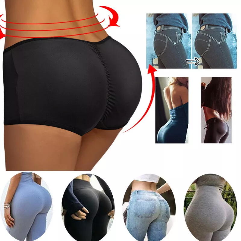 Women Padded Butt Lifter Body Shaper Fake Ass Bum Hip Enhancer