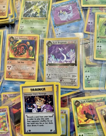 1 RANDOM VINTAGE HOLO Card Lot of 10 VINTAGE Pokemon Cards WOTC 1999-2003 Rare - Image 3 of 3
