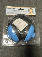 BBTKCARE Baby Headphones Noise Cancelling Earmuffs Babies 3-24mo Aqua Blue