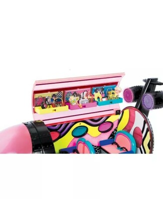 LOL Surprise OMG Remix 4-in-1 Plane Playset Transforms With 50