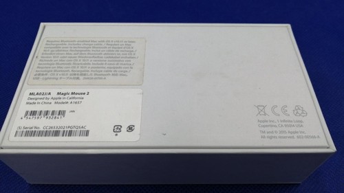 Apple Magic Maus 2 Kabellos Mla02j/A Gebraucht - Bild 5 von 13