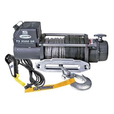 Superwinch Tiger Shark 9500 Lbs 12v Winch W 80 Ft Synthetic Rope Controller