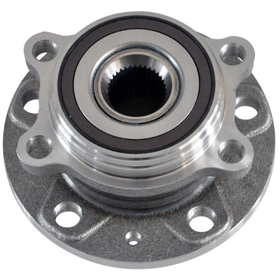 Conjunto de cojinete y buje de cubo de rueda delantera para Volkswagen Tiiguan 2009-2017 con ABS Foto 2 de 4