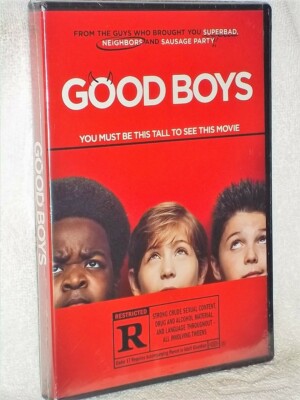Good Boys (DVD, 2019) NEW Jacob Tremblay Keith L. Williams Brady