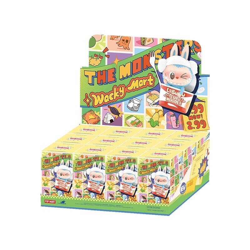 THE MONSTERS Wacky Mart シリーズ セット売り THE MONSTERS WACKY MART SERIES FIGURES 12PCS GIFT CUTE HOT