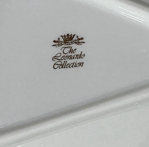 Taza/Platillo The Leonardo Collection Diseño Geométrico Borde Dorado Negro Blanco Rojo - Imagen 10 de 13