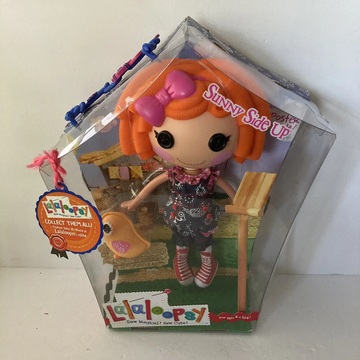 Lalaloopsy Sunny Side Up Full Size Doll poster Super Rare New In Box With Tag