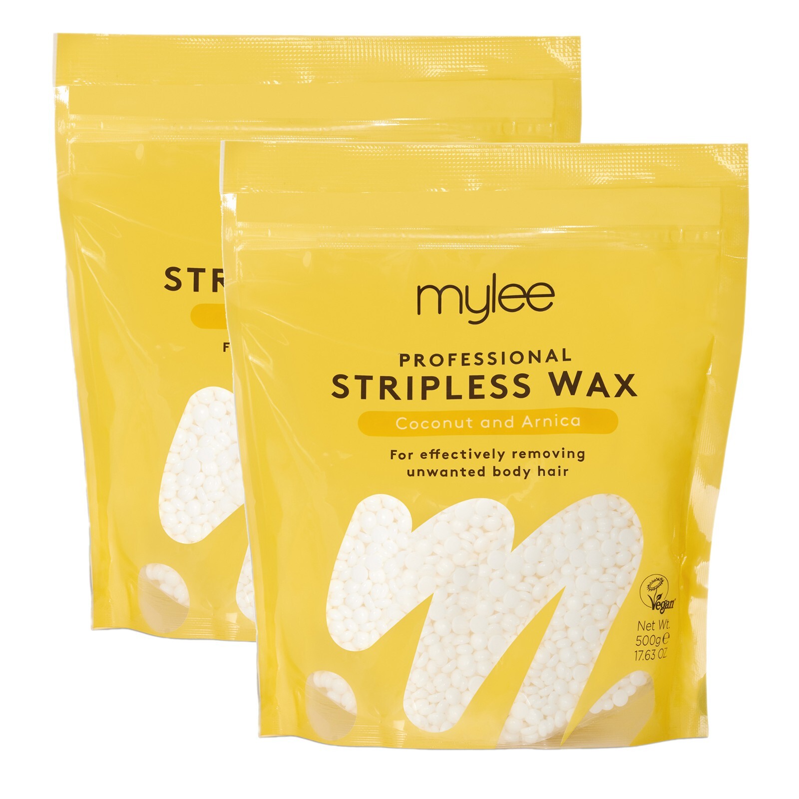 Mylee Stripless Pearls Depilatory Waxing Beads Pellets Hair Removal Wax 500g