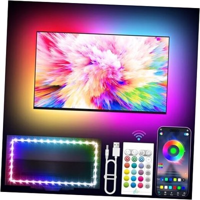 LED Lights for TV, 16.4ft TV LED Backlight for 50-75in, 16.4ft for 50''-75'' TV