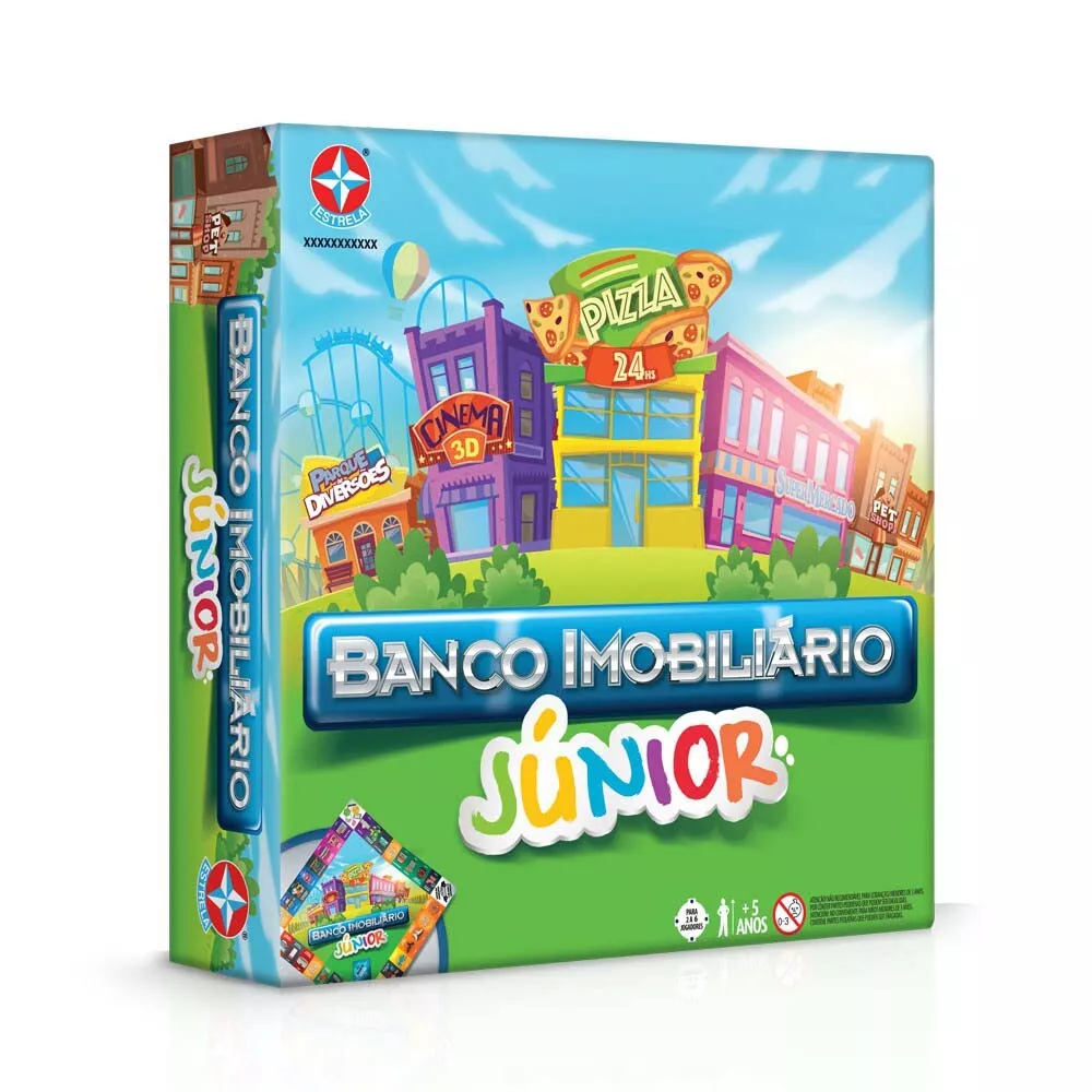 Jogo Banco Imobiliário Brasil - Estrela