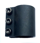 BMX 31.8mm ALLOY THREE BOLT SEATPOST SEAT POST CLAMP BLACK BMX or ATB BIKE
