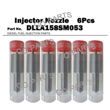 DLLA158SM053 6Pcs Fuel Injector Nozzle 105025-0530 for ISUZU Forward 6HH1 6HH1N