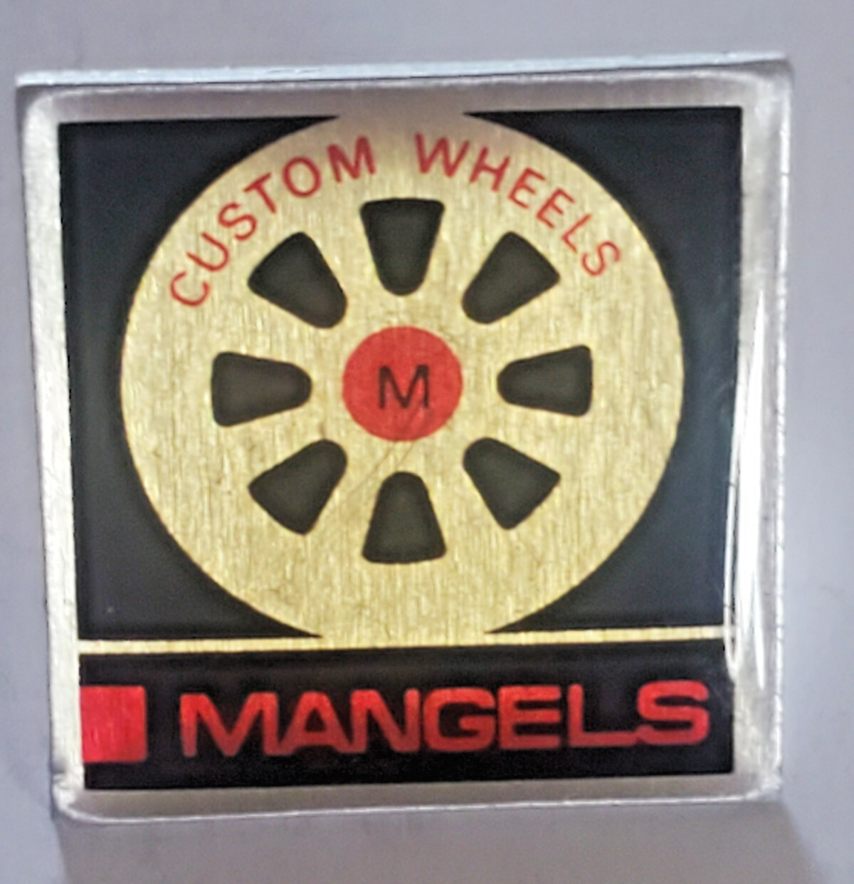 Mangels Custom Wheels Racing Lapel Pin   RP-225-image