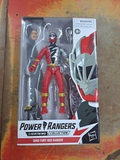 Power Rangers Lightning Collection Dino Fury Red Ranger 6  Figure