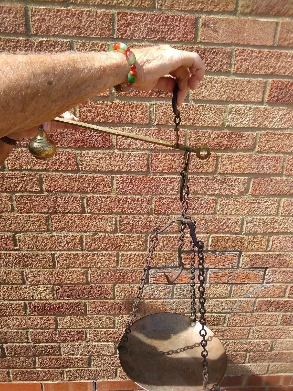 Antique Victorian Hand Held Balancing Scales eBay