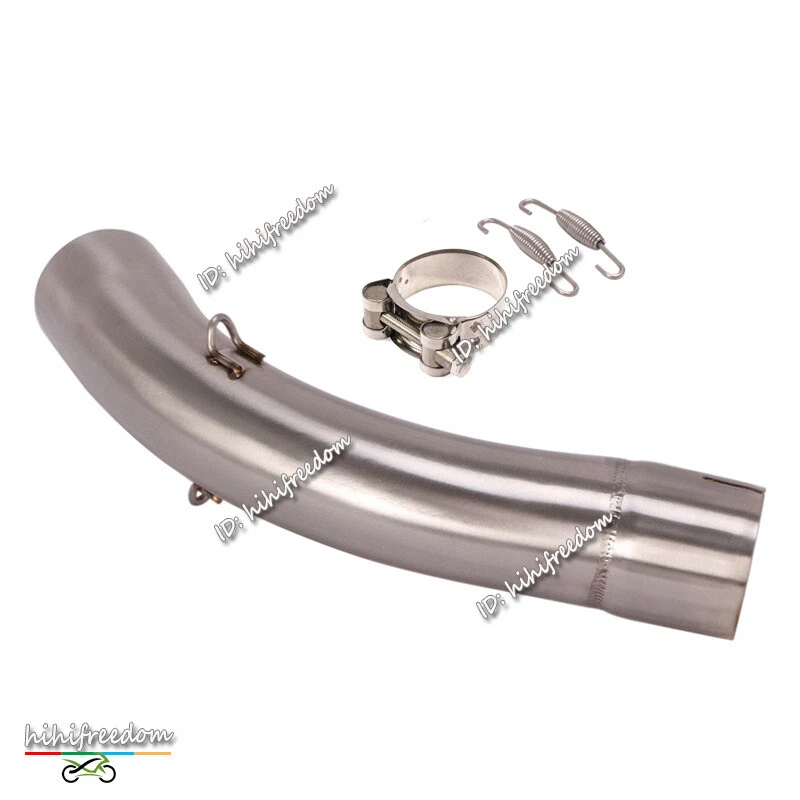 Tubo de escape de enlace medio 51 mm para Kawasaki Versys 1000 2019-2022 Foto 3 de 4