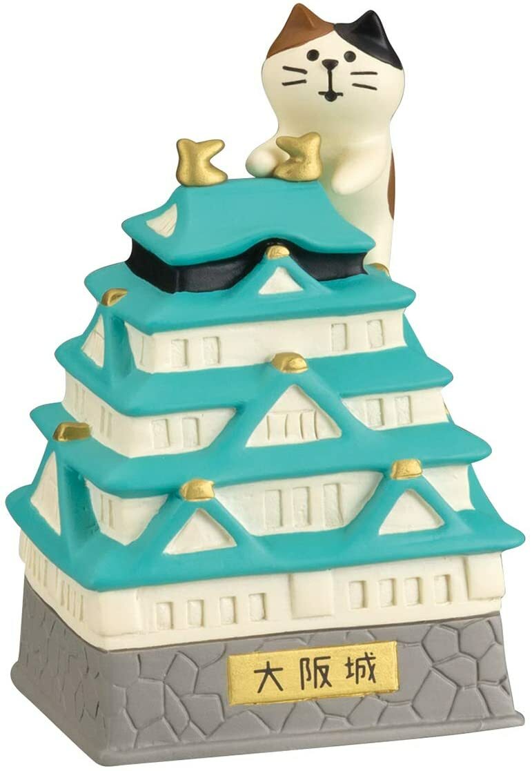 Decole ZCB-17893 Osaka Castle Climbing Cat Free shipping from
