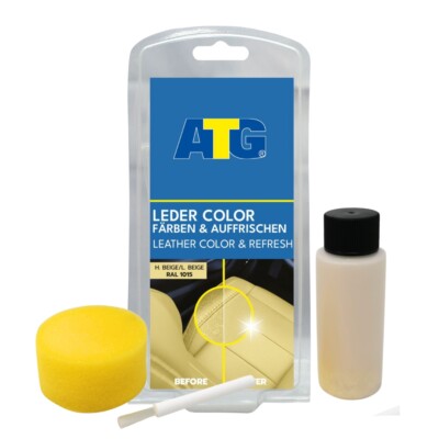 Lederfarbe Hellbeige Kunstleder Hell Beige Leder Farbe Glattleder Deckend Set