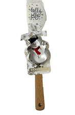 The Bakeshop By Masterclass CHRISTMAS 2 piece Snowman Cookie Cutter Spatula Set