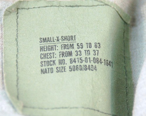 US ARMY Small X Short Woodland Camo Light Jacket #H1095 - Picture 4 of 8