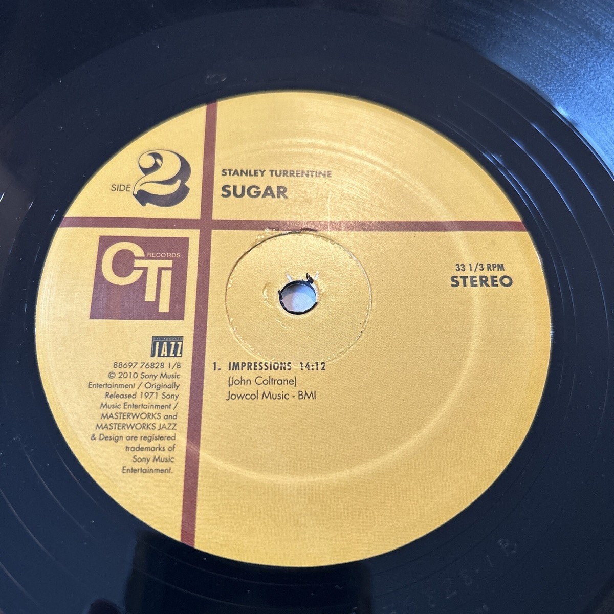 欧LP Stanley Turrentine Sugar MOVLP212 Music On Vinyl /00260 TURRENTINE,STANLEY - Sugar / Gilberto With Turrentine / Salt