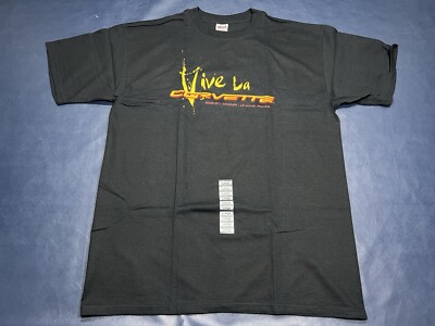 VIVE LA CORVETTE, 2005 GT1 24HR LE MANS, C6 CORVETTE RACING EVENT SHIRT, SIZE L