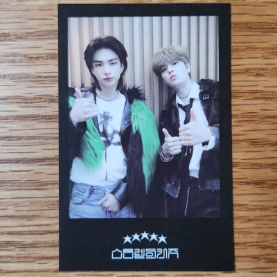 Hyunjin Seungmin Unit Official Soundwave Lucky Draw Photocard