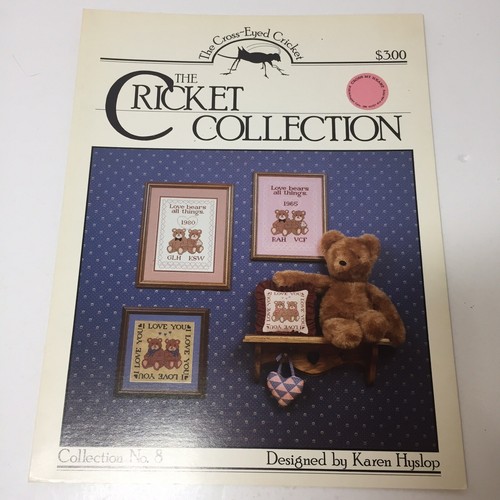 4 Cross Stitch Pattern Books Cricket Collection #1 5 8 14 - Picture 5 of 5