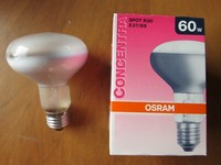 Garantiert Echt Osram Concentra Reflektor R80 60W 80° 230V E27 Reflektorlampe
