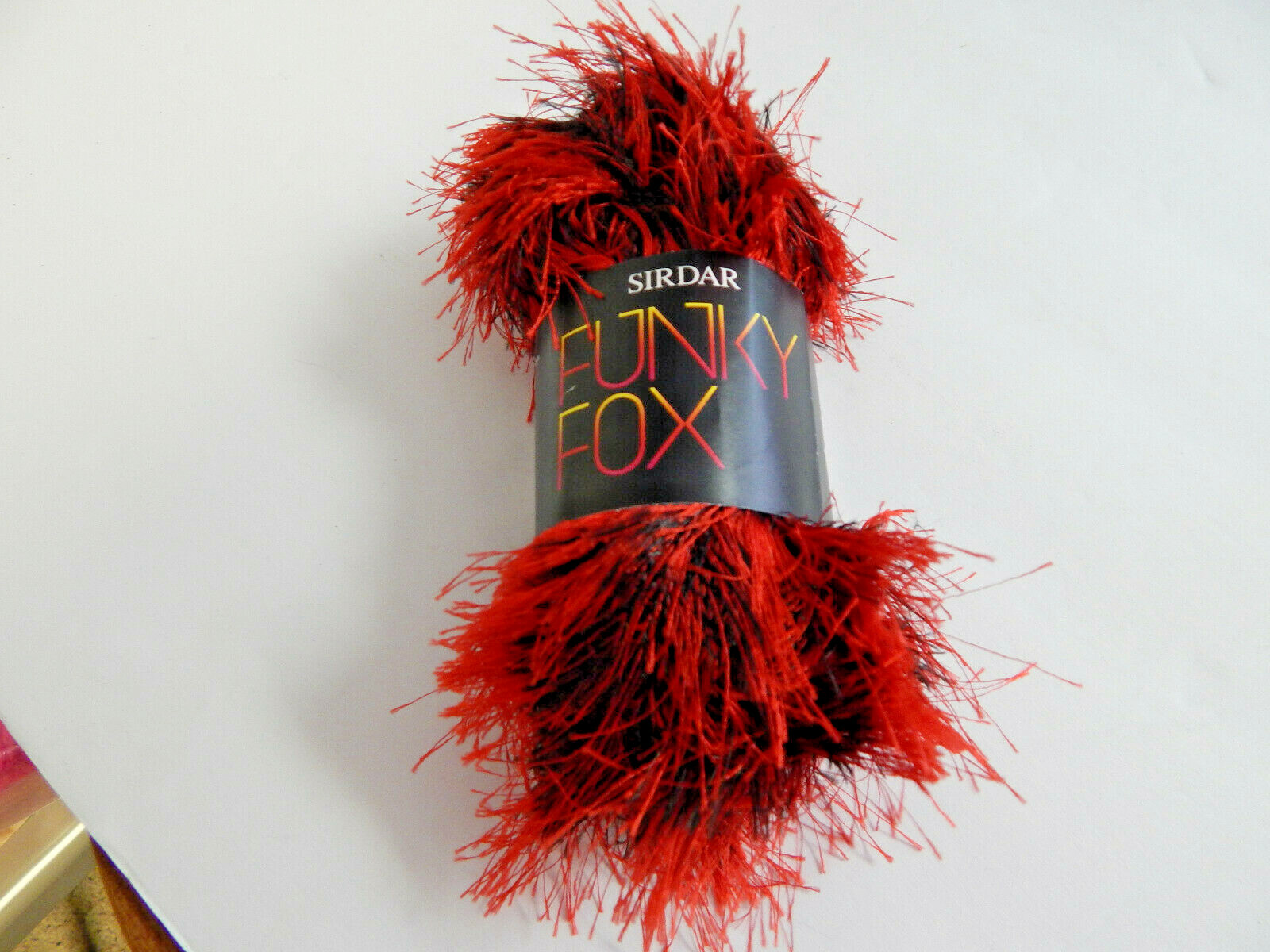 Sirdar EYELASH FUNKY FOX Knitting Yarn 50g - 6 COLORS | eBay